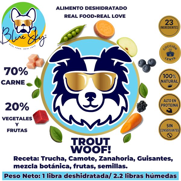 Alimento Premium Trucha - Saco Viajero